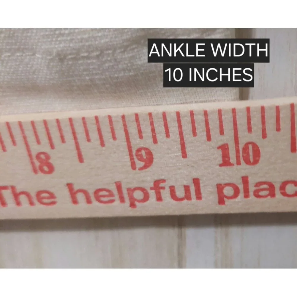 NWT Commense Womens White Linen-Blend Wide Leg Pants Small~Pockets~Spring~Summer - Picture 8 of 9